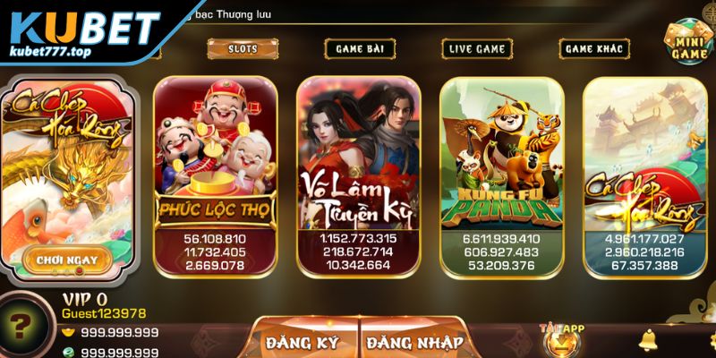 Review nhà cái Iwin sảnh Slot Game