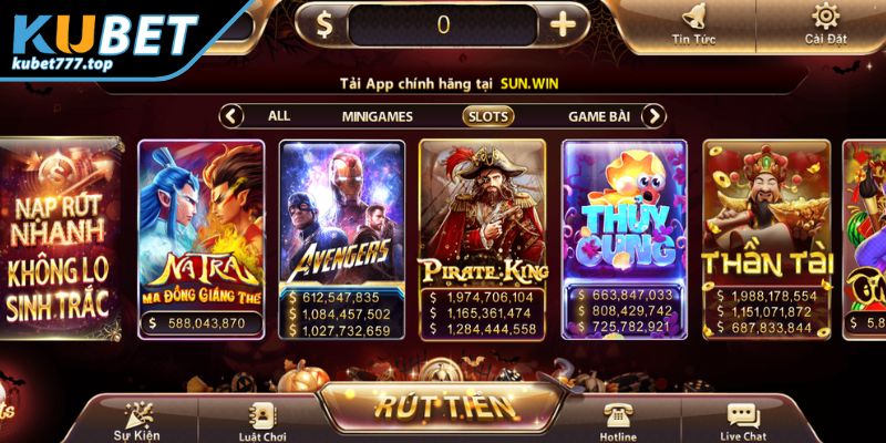 Review nhà cái Sunwin về Game Slot Nổ Hũ